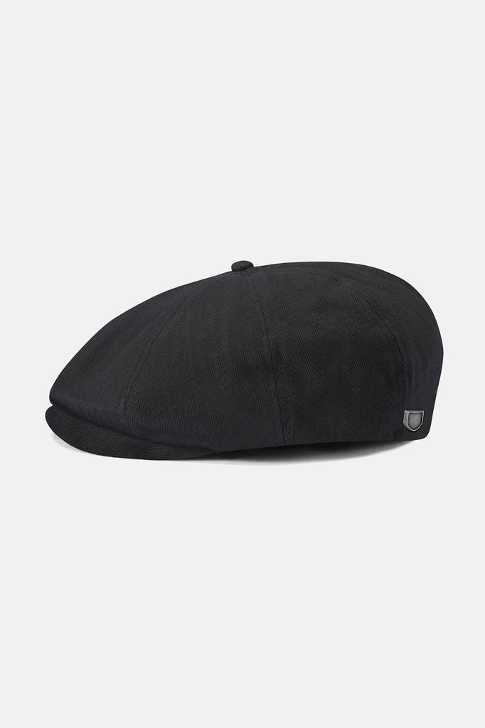 Unisex Brood Snap Cap - Black - Front Side