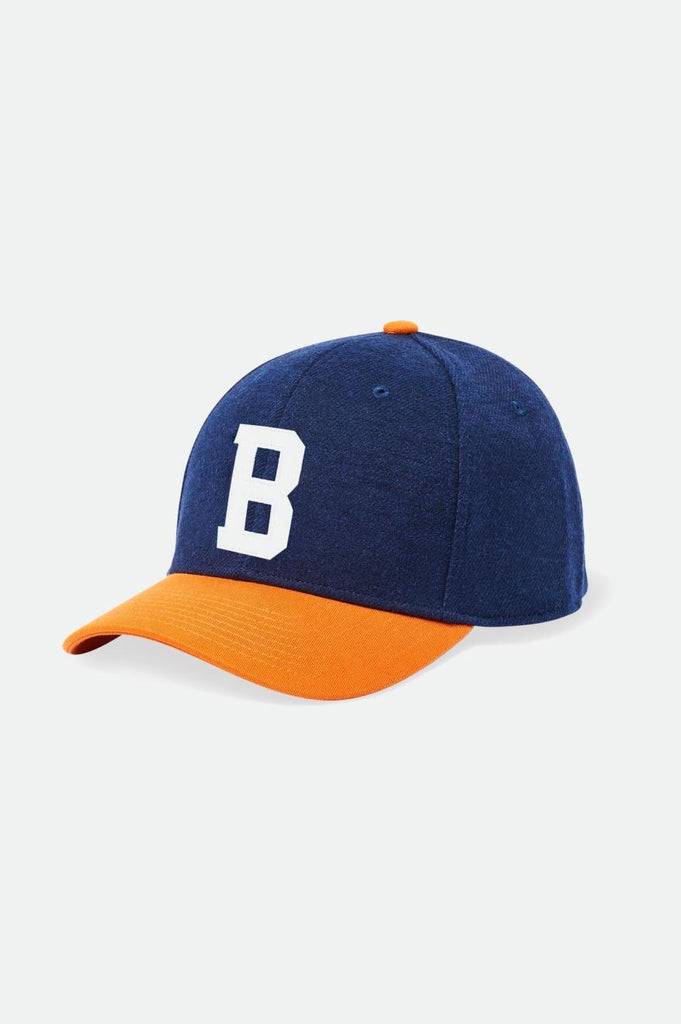 Brixton Reynolds MP Stretch Fit - Washed Navy/Paradise Orange