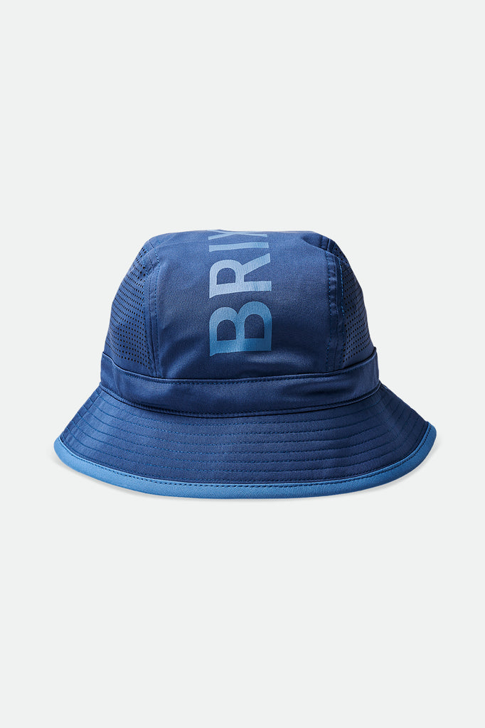 Unisex Links Crossover Packable Bucket Hat - Navy - Additional Laydown 1