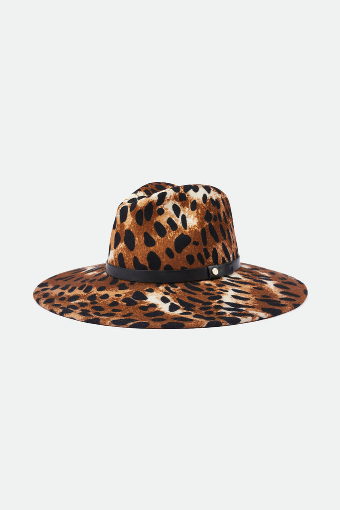 Women's Layton Hat - Leopard - Front Side