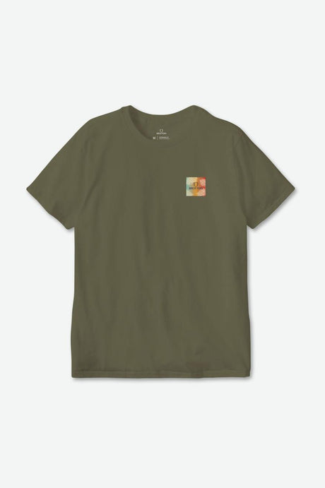 Alpha Square S/S Standard Tee - Olive Surplus/Palm Gradient