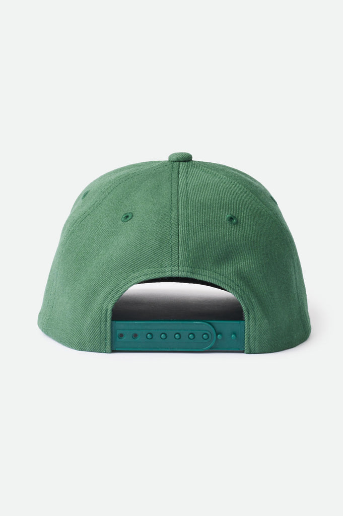 Brixton Crest MP Snapback - Silver Pine