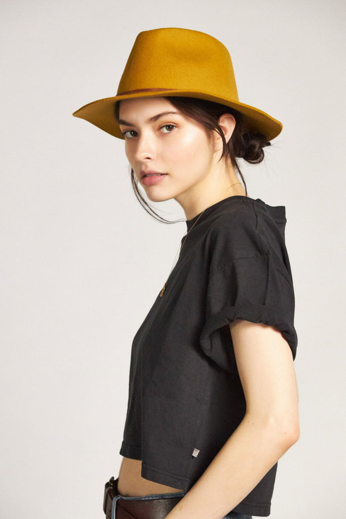 Brixton Wesley Fedora - Maize