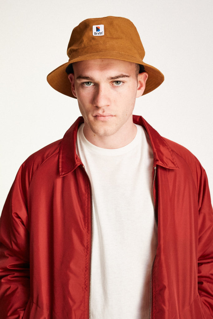 Brixton Stowell Bucket Hat - Copper