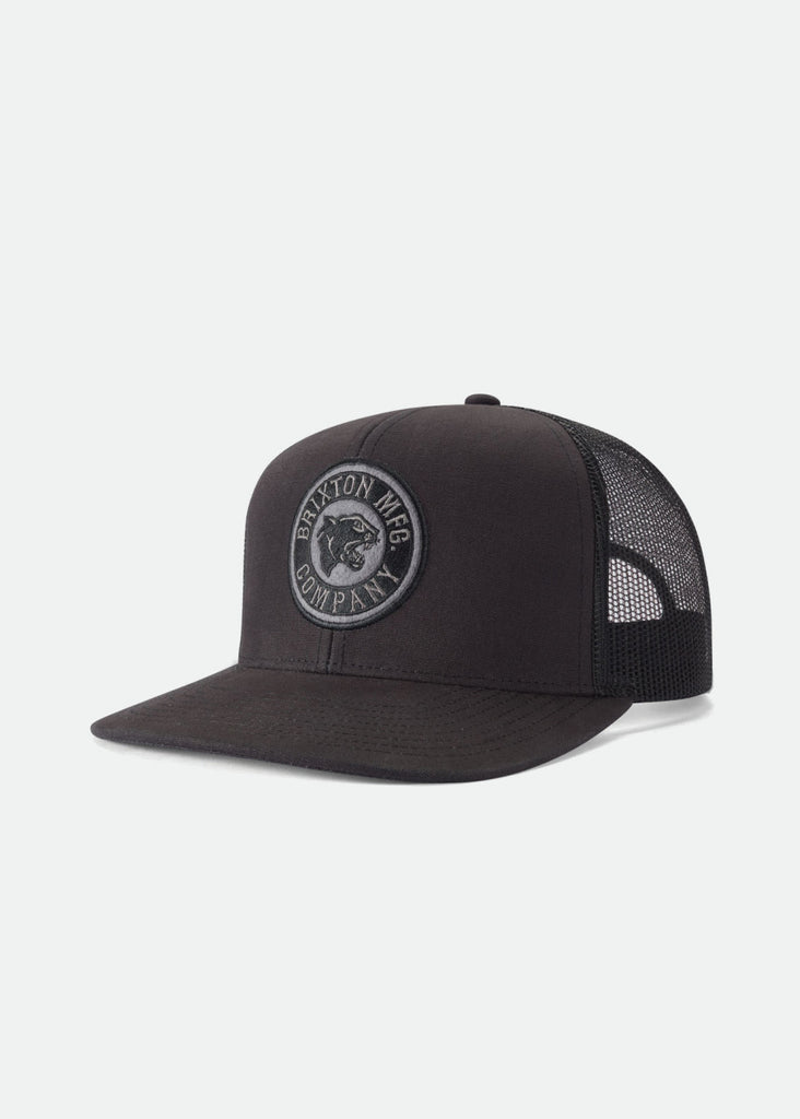 Brixton Forte MP Mesh Cap - Black/Black