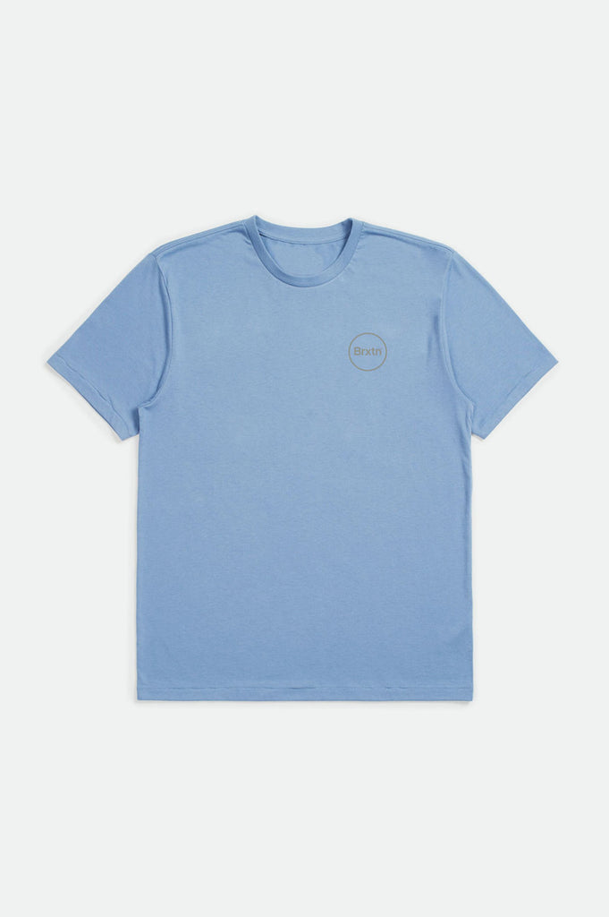 Brixton Gate IV S/S Premium Tee - Slate Blue