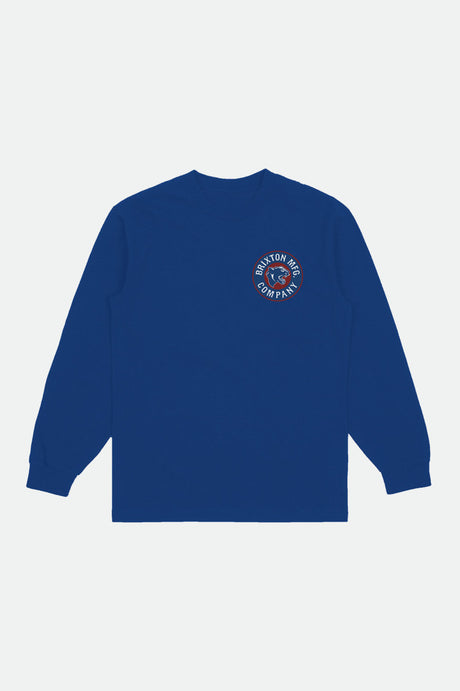 Boys Forte L/S Standard Tee -  Royal