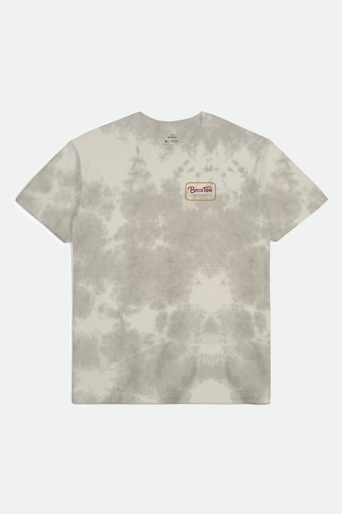 Brixton Grade S/S Standard Tee - Beige Tie Dye