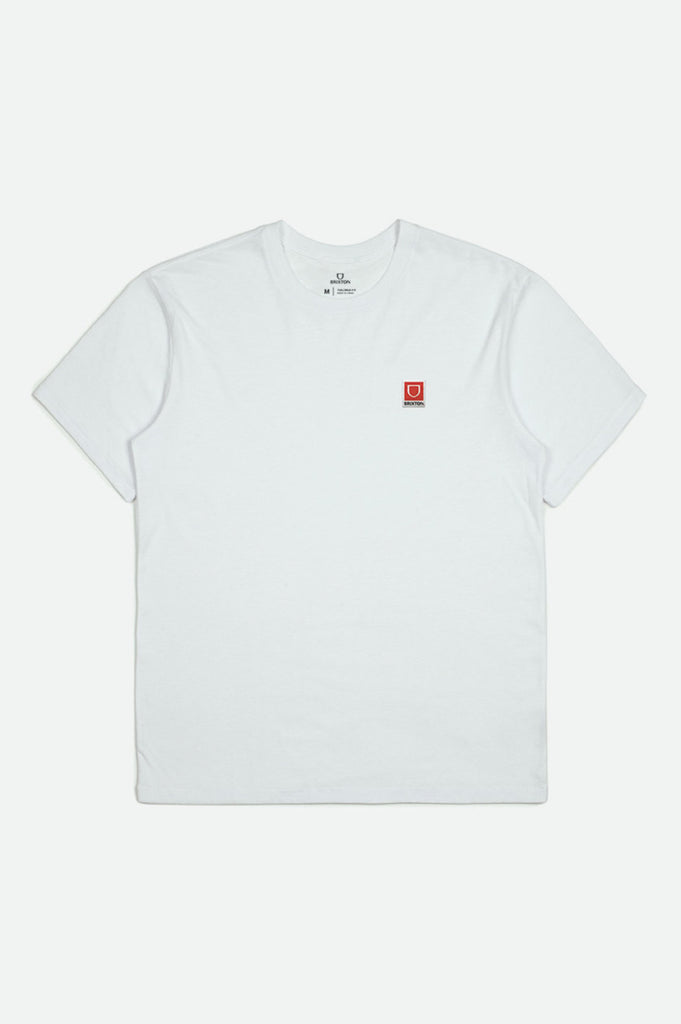 Brixton Beta S/S Tailored Tee - White