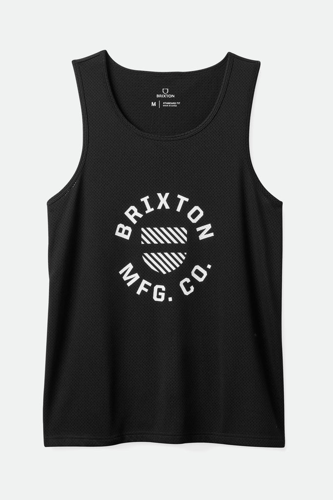 Brixton Shield Crest Tank - Black