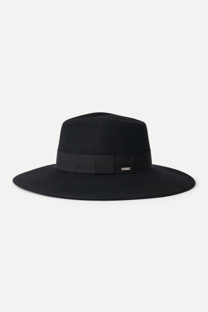 Women's Joanna Felt Hat - Black - Back Side