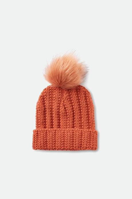 Women's Alison Beanie - Apricot Jam - Front Side