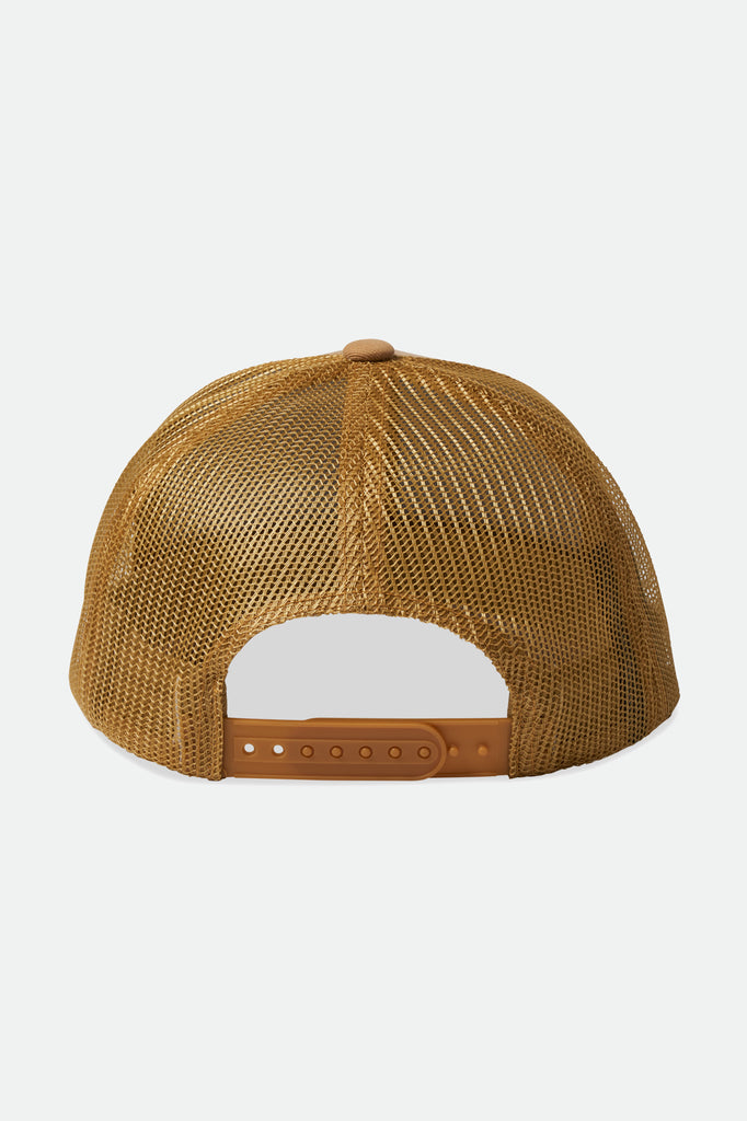 Brixton Truss NetPlus MP Trucker Hat - Copper/Copper