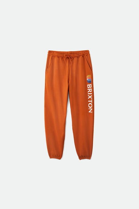 Men's Alton Sweatpant - Caramel - Front Side