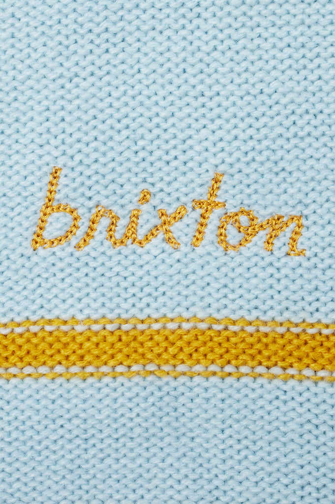 Brixton Hilt Women's Sweater - Crystal Blue