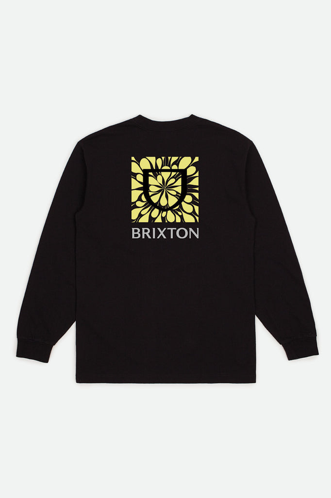 Brixton Beta Psyc L/S Standard Tee - Black