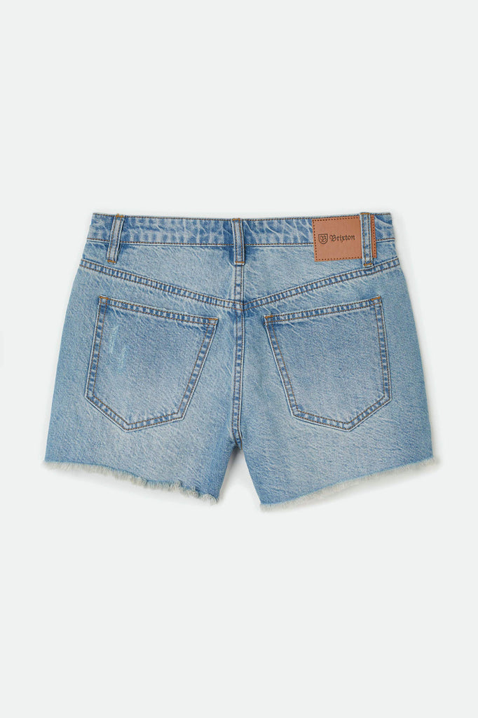 Brixton Natasha Cut Off Short - Faded Indigo