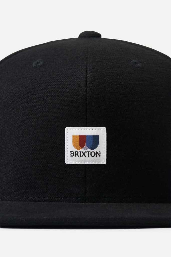 Brixton Alton MP Snapback - Black/Black