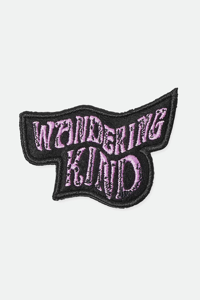 Brixton Wander Kind Velcro Patch - Black/Purple