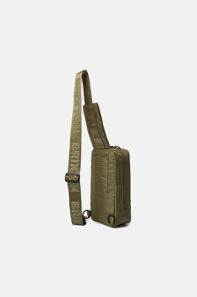 Unisex Alton Crossbody - Military Olive - Back Side