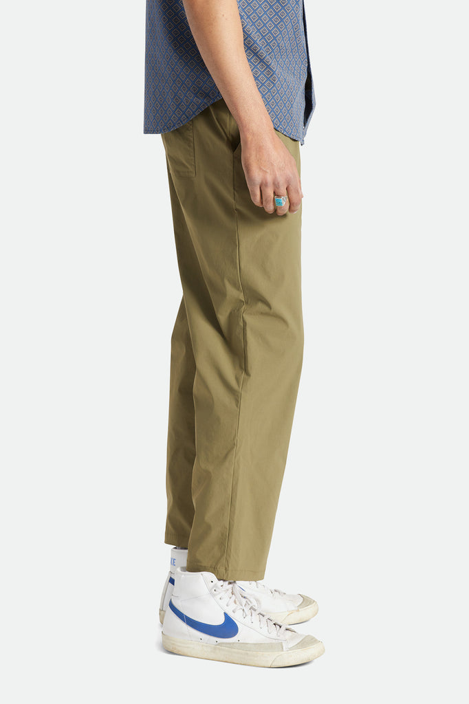 Brixton Steady Cinch Taper Utility Pant - Military Olive