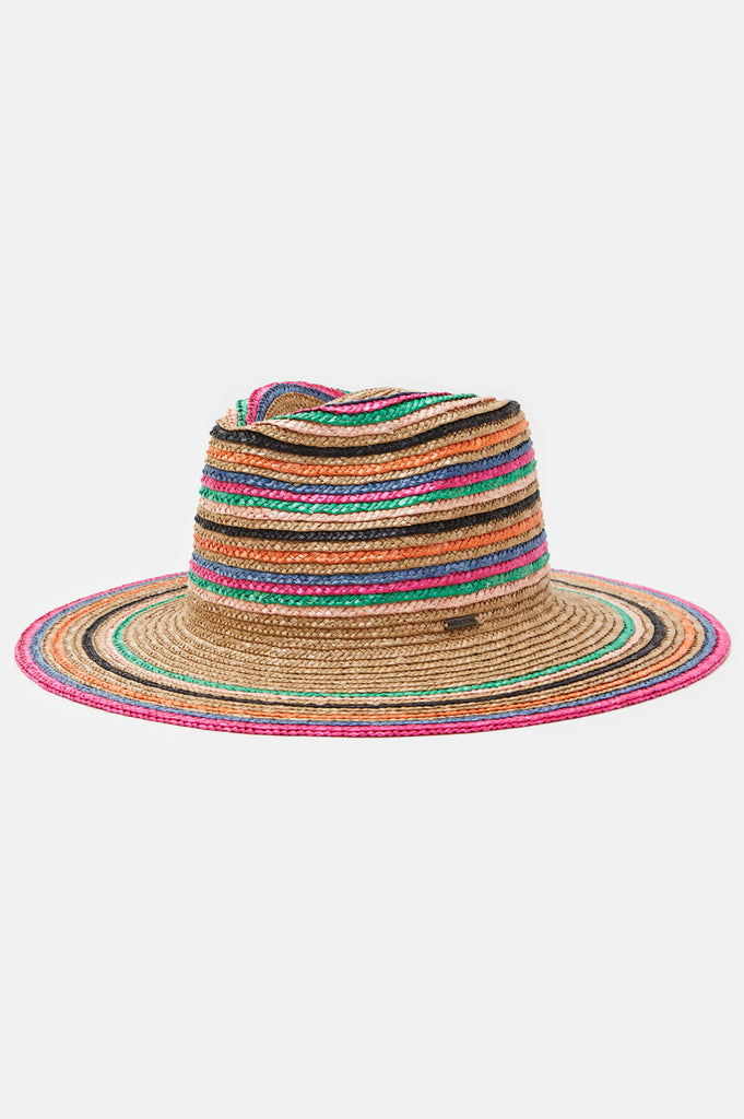 Brixton Joanna Stripe Hat - Vanilla Mix