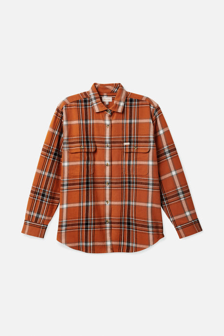 Bowery Boyfriend L/S Flannel - Glazed Ginger