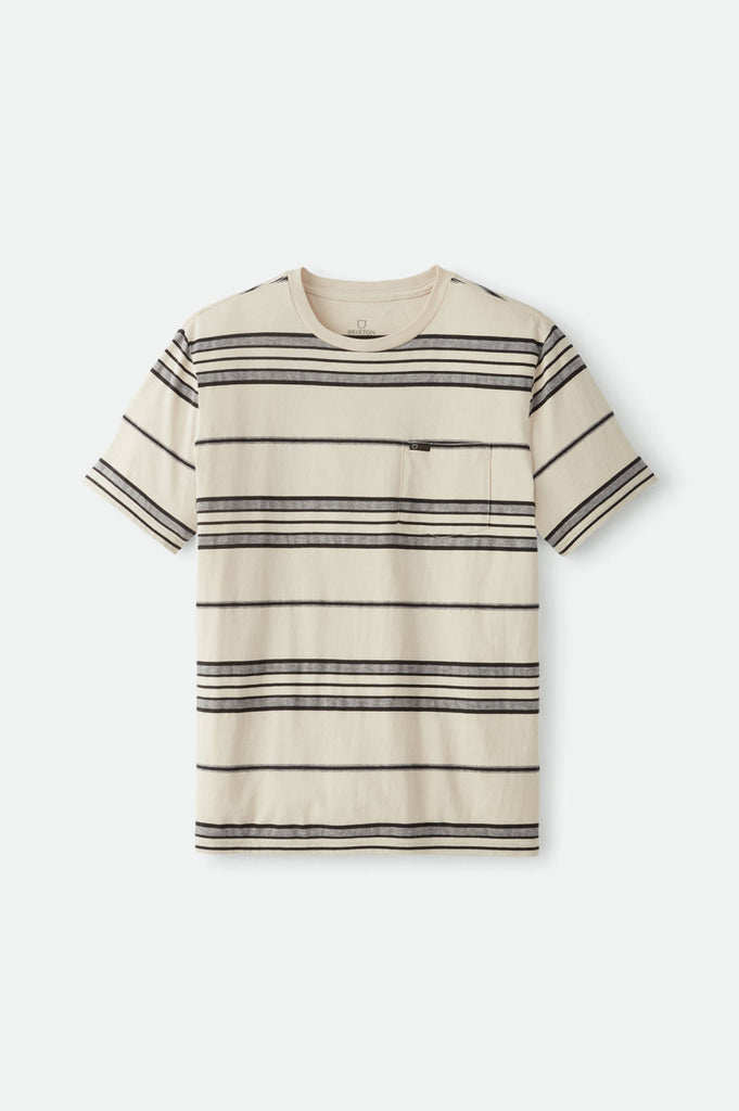 Brixton Hilt S/S Pocket Knit - Beige