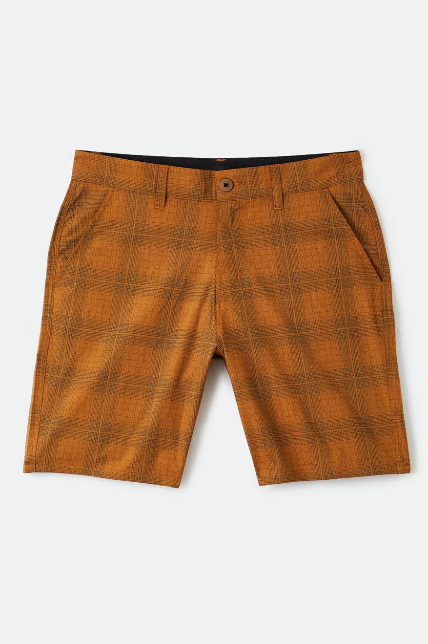 Choice Chino Utility Short - Copper/Steel Blue