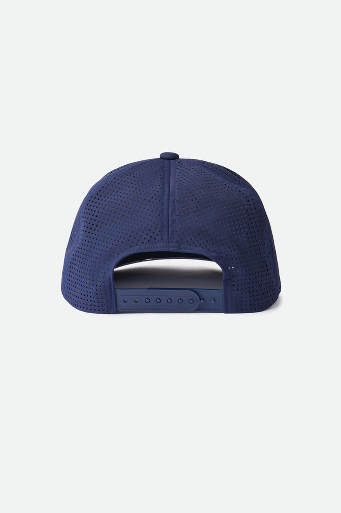 Brixton Crest Netplus Utility Snapback - Washed Navy