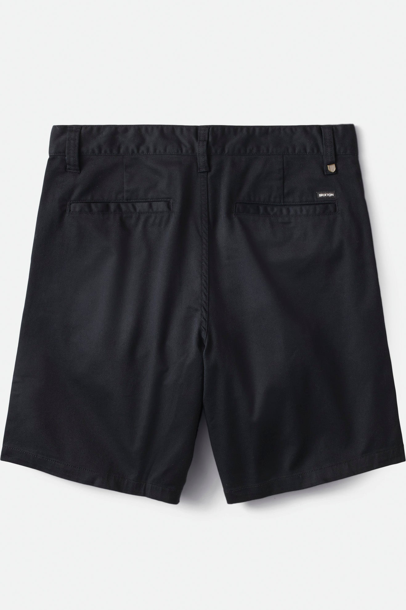Back Laydown Image for Choice Chino Short 9" - Black