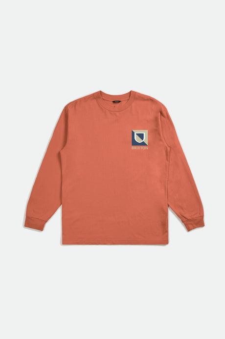 Beta Split L/S Standard Tee - Apricot Jam