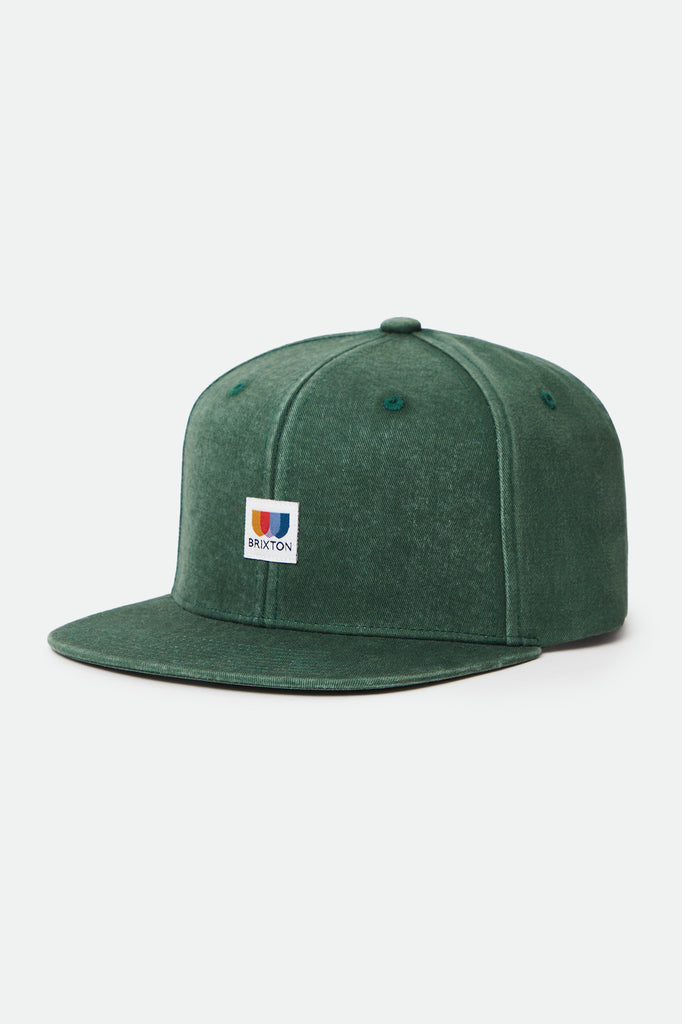 Brixton Alton MP Snapback - Washed Silver Pine