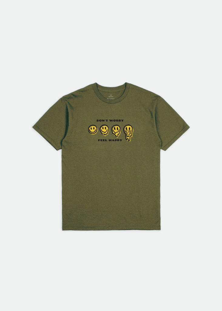 Brixton Melter S/S Standard Tee - Military Olive