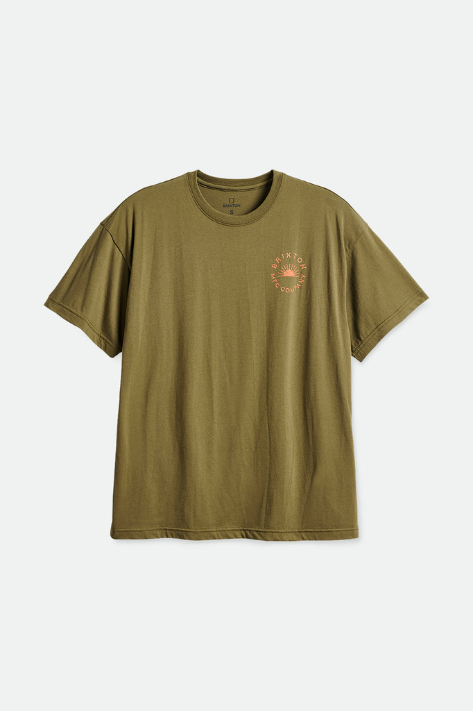 Women's Seal Women's S/S Oversized Tee - Military Olive - Front Side