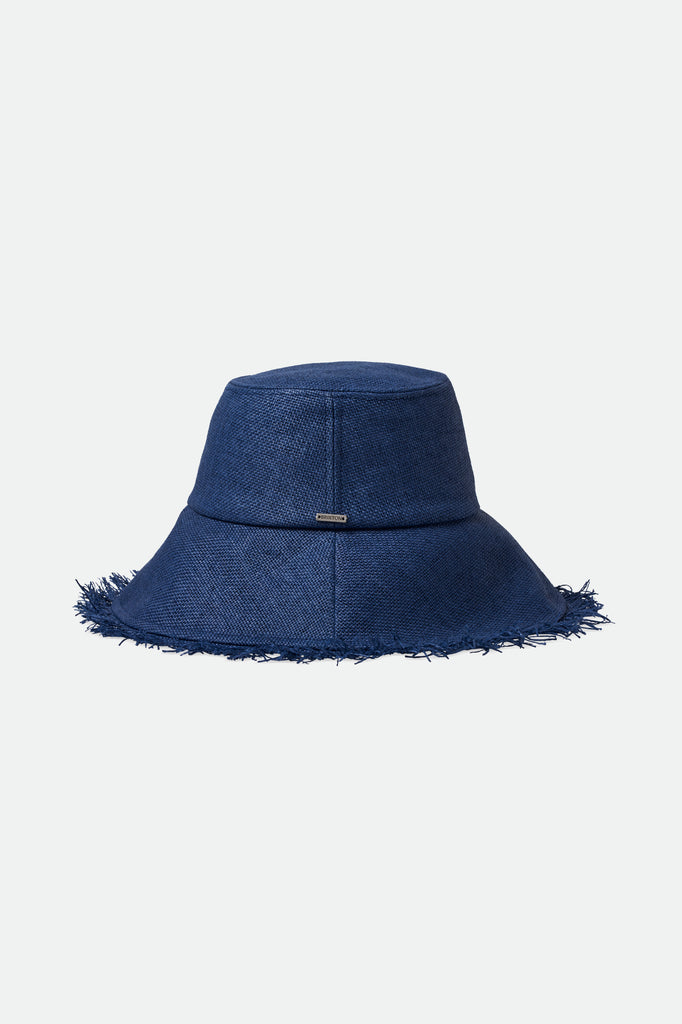 Brixton Alice Straw Bucket Hat - Joe Blue