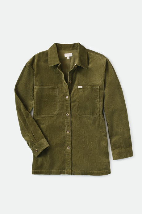 Bowery Tunic Overshirt - Military Olive