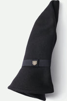 Unisex Messer Packable Fedora - Black/Black - Additional Laydown 1