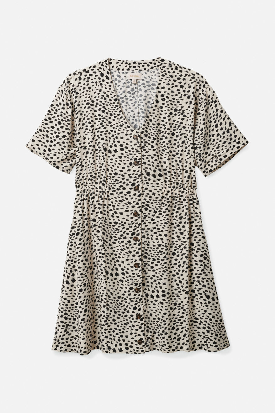 Cheetah Dress - Beige