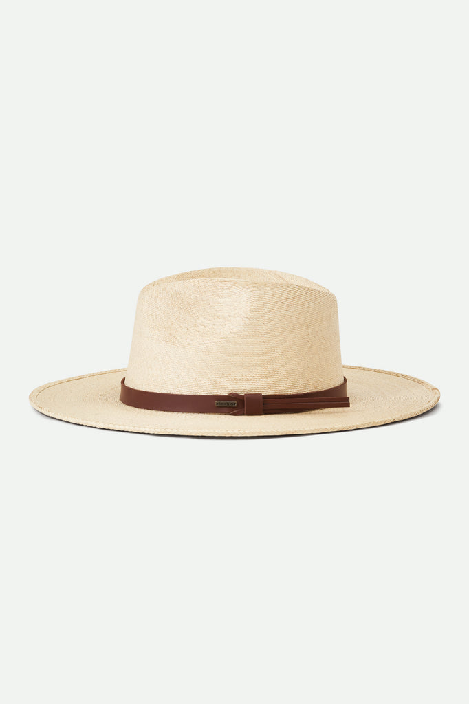 Brixton Field Proper Straw Hat - Natural