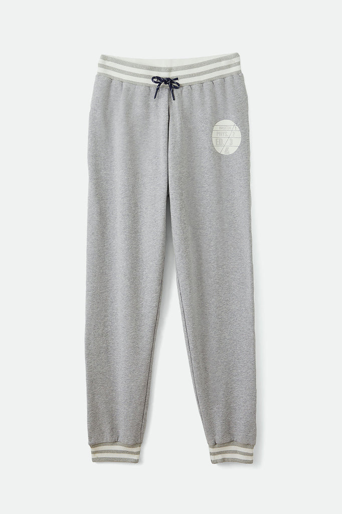 Women's Phys. Ed. Jogger - Heather Grey - Front Side