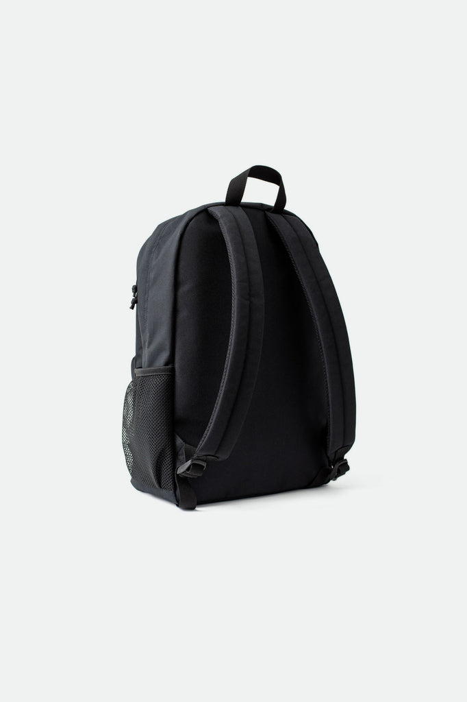 Unisex Crest Backpack - Black - Back Side