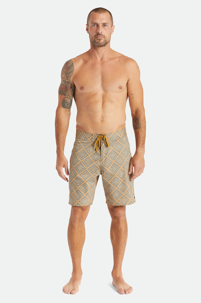 Brixton Temple Trunk - Medal Bronze/Diamon Floral