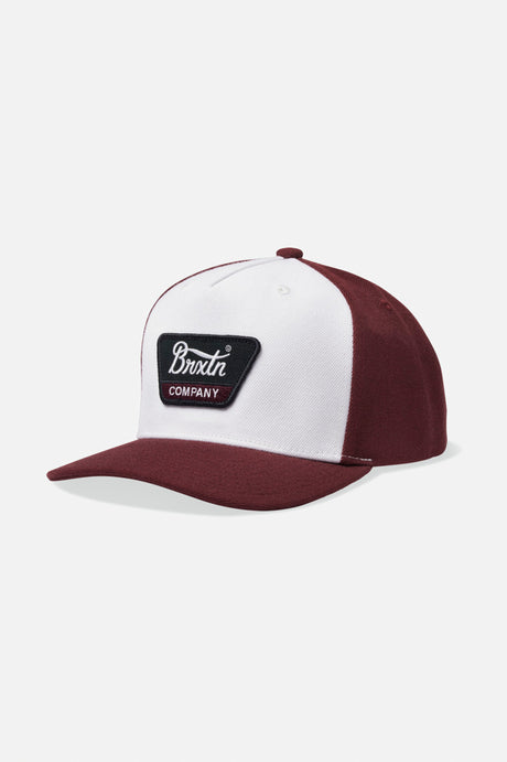 Linwood NetPlus MP Snapback - Mahogany/Off White