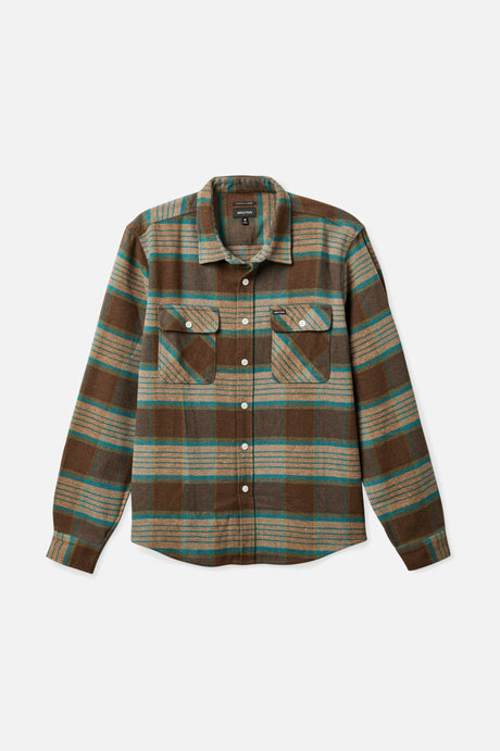 Bowery L/S Flannel - Mojave/Heather Grey/Desert Palm