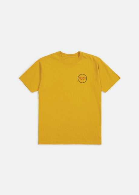 Boys Wheeler S/S Standard Tee - Gold