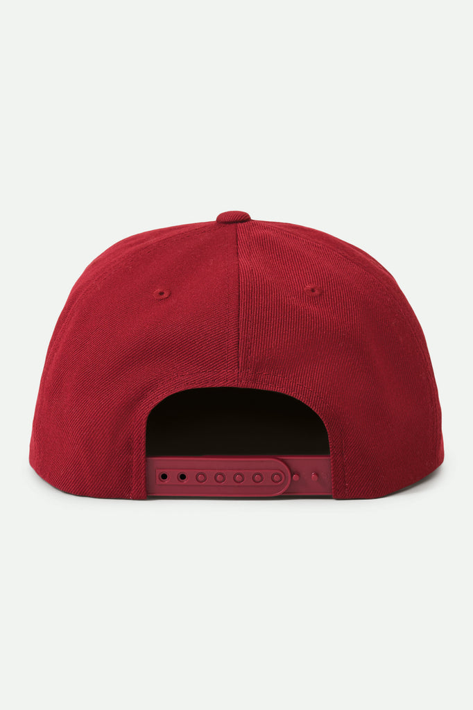 Brixton Kit MP Snapback - Dark Brick