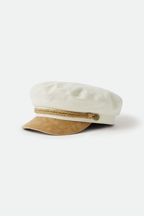 Fiddler Cap - Beige/Tan