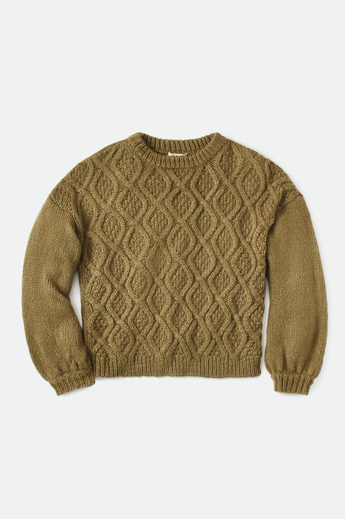 Brixton Sheffield Sweater - Military Olive