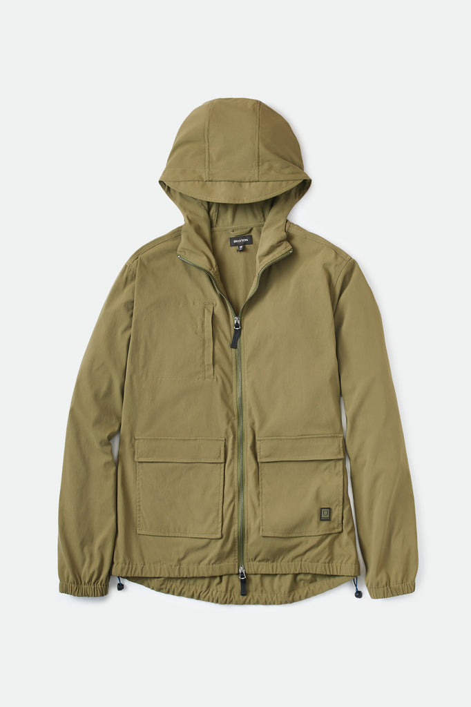 Brixton Utility Parka Jacket - Military Olive